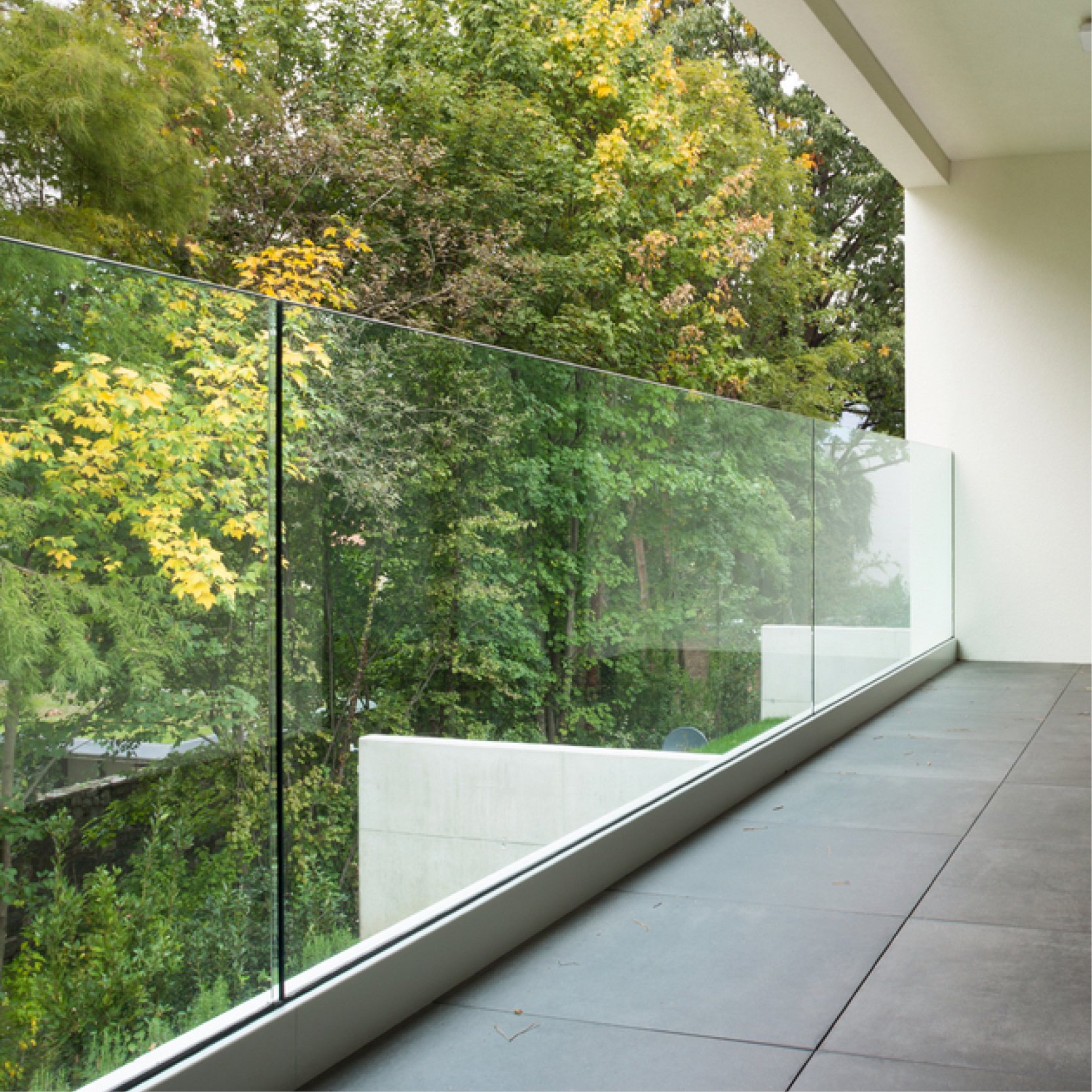 Frameless Glass Balustrades System Glassloc Channel Glass Balustrade 