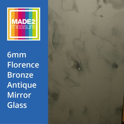 6mm Florence bronze antique mirror glass